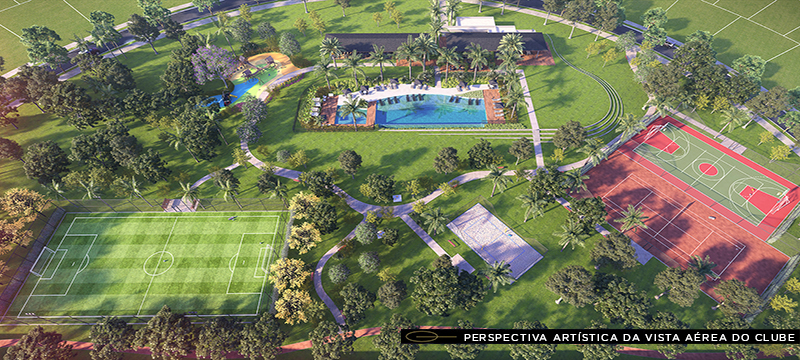 Vista Aérea do Clube