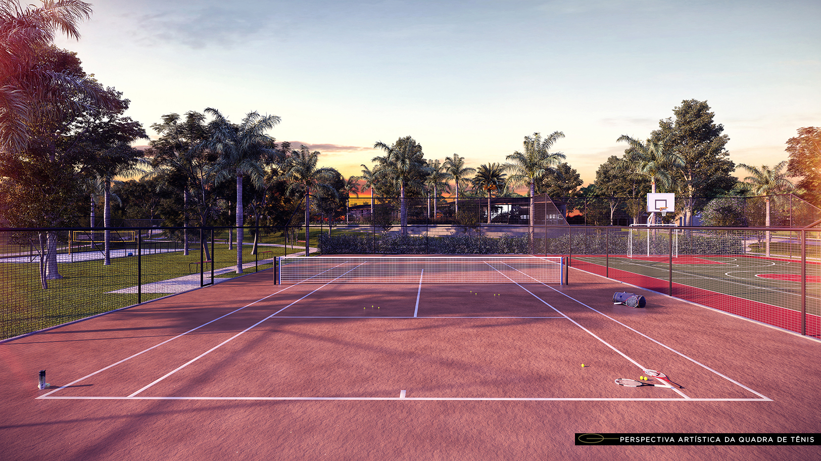 Quadra de Tênis